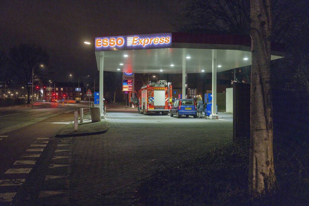 Brandstoflekkage schoongemaakt door brandweer