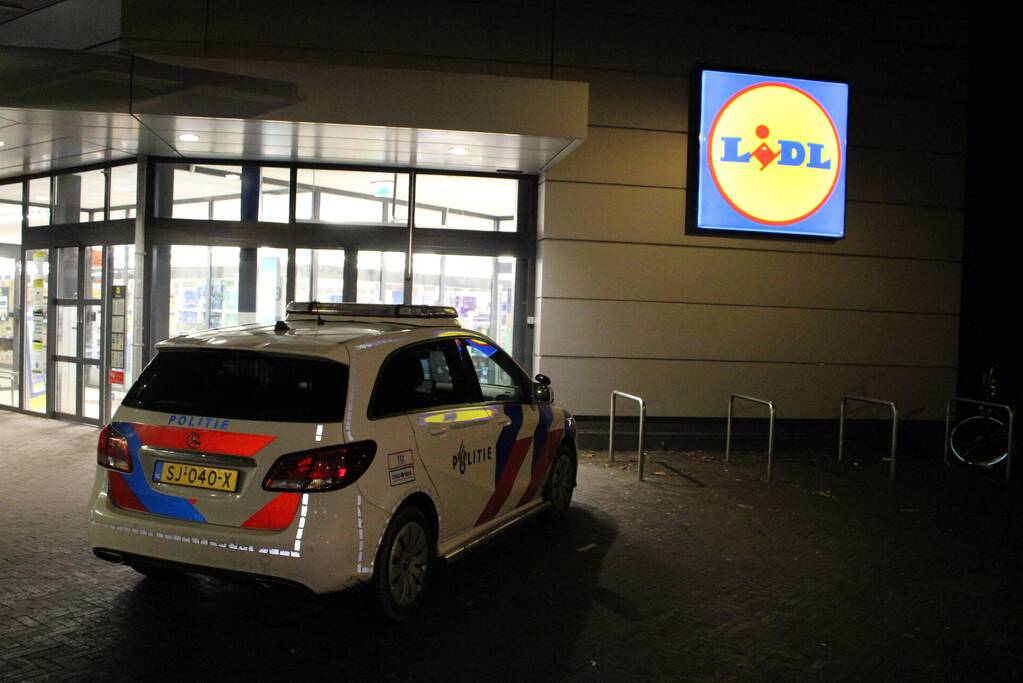 Lidl supermarkt overvallen door man
