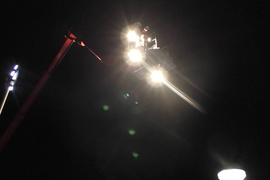 Brand ontstaan in een leegstaand pand