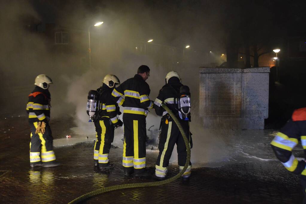 Deelscooter in brand gestoken