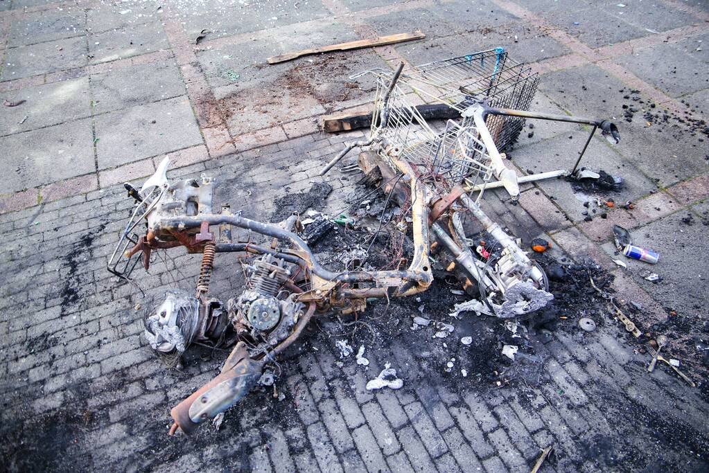 Veel schade na jaarwisseling