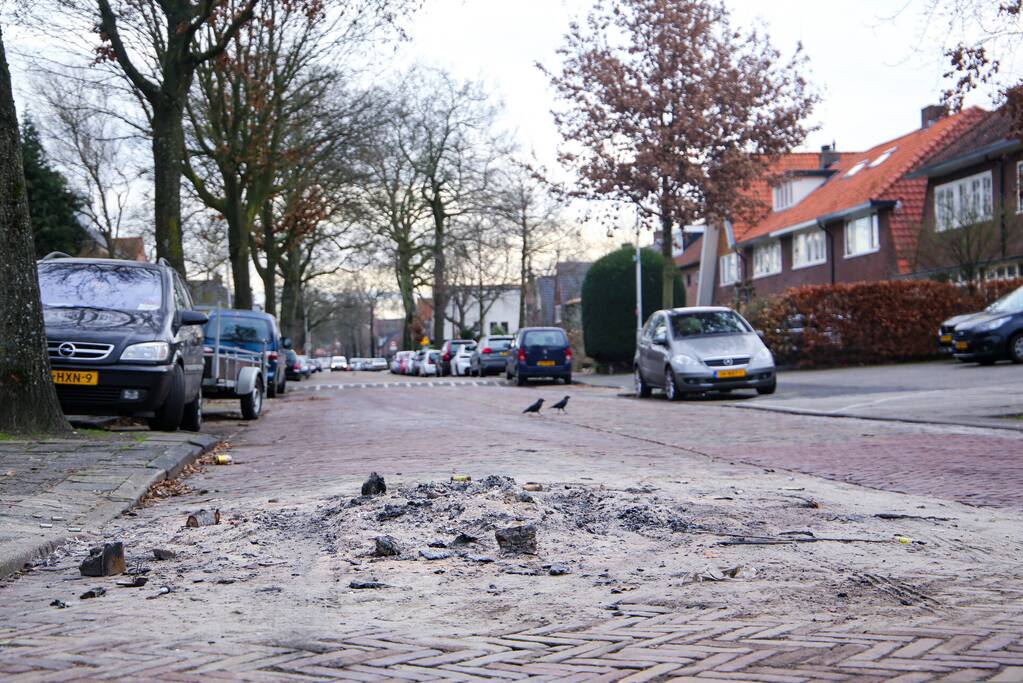 Veel schade na jaarwisseling