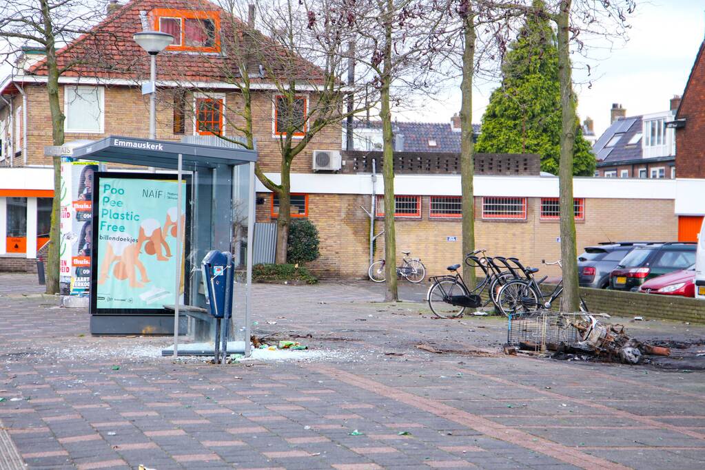 Veel schade na jaarwisseling