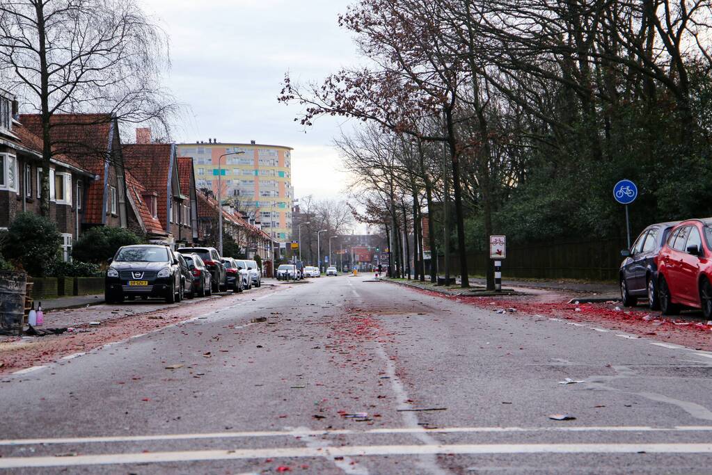 Veel schade na jaarwisseling