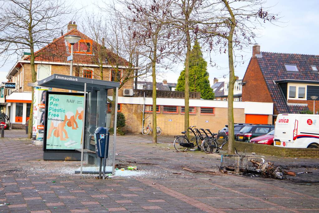 Veel schade na jaarwisseling