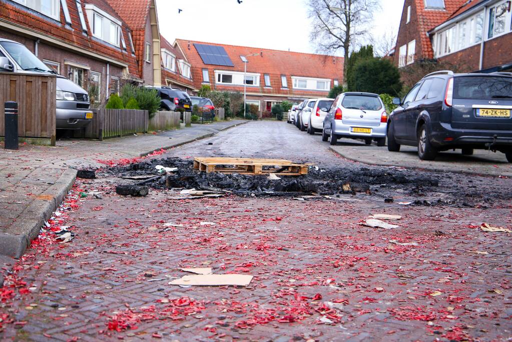 Veel schade na jaarwisseling