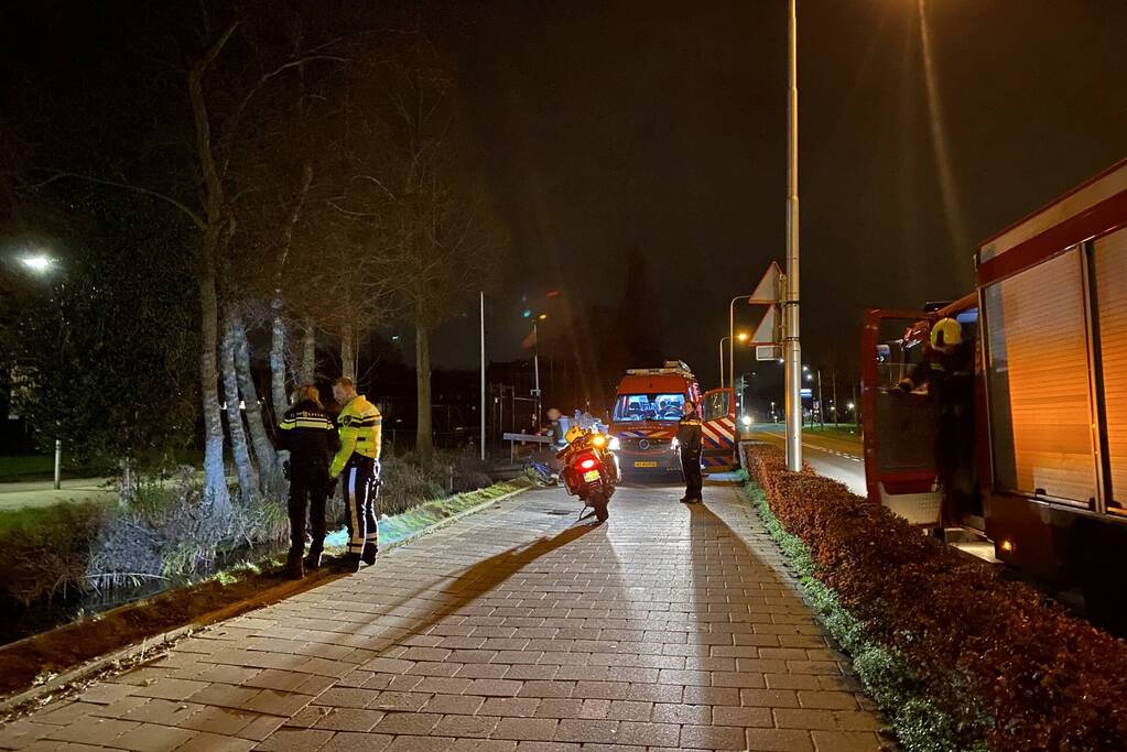 Hulpdiensten onderzoeken sloot na onbeheerde fiets