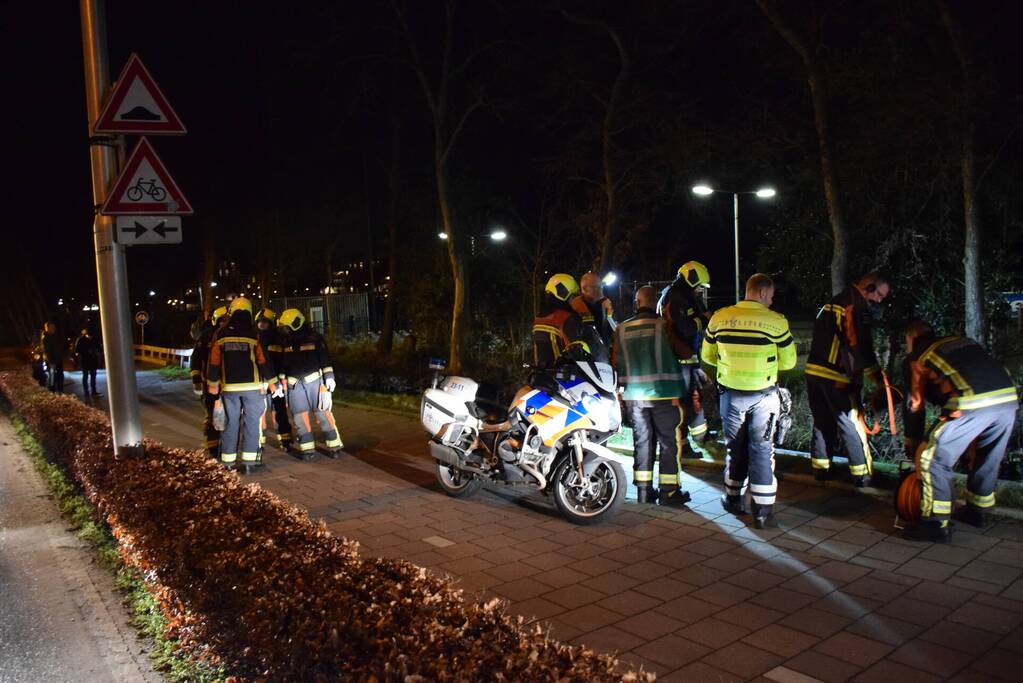 Hulpdiensten onderzoeken sloot na onbeheerde fiets
