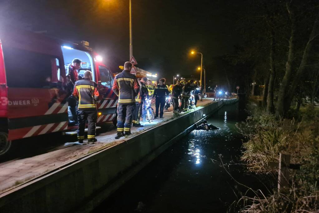 Hulpdiensten onderzoeken sloot na onbeheerde fiets
