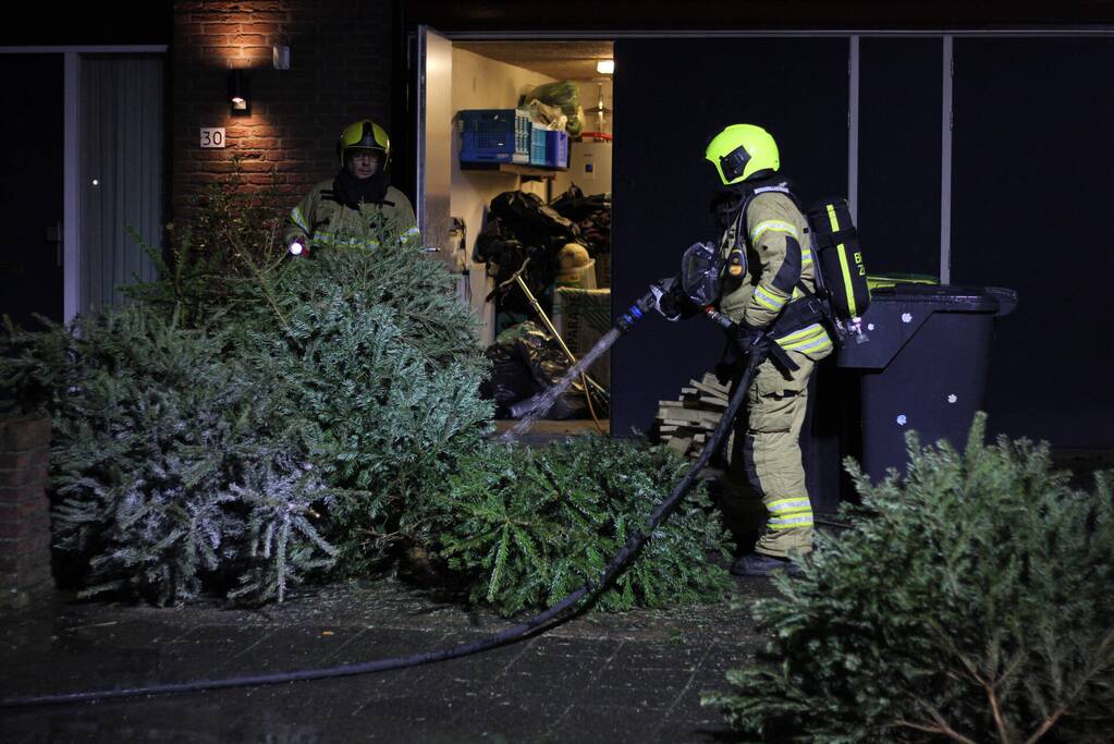 Persoon gewond bij brand door vandalisme