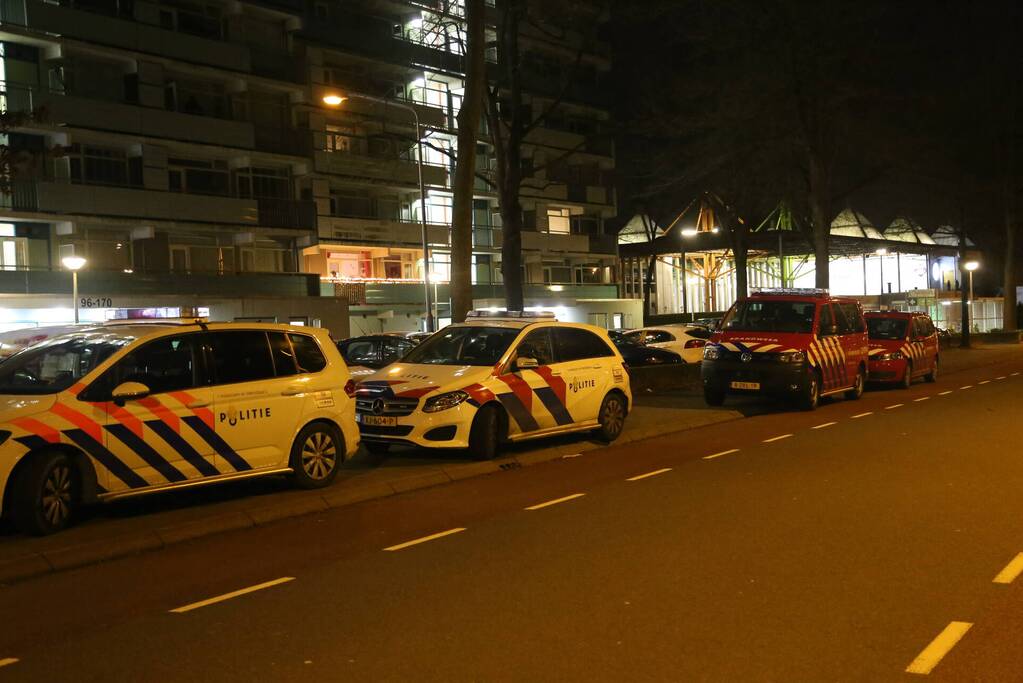 Veel schade na brand in flatwoning