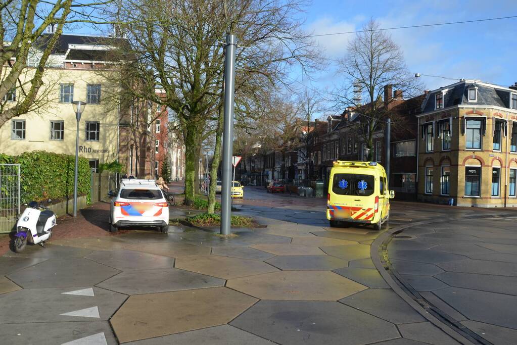 Botsing tussen auto en fietser