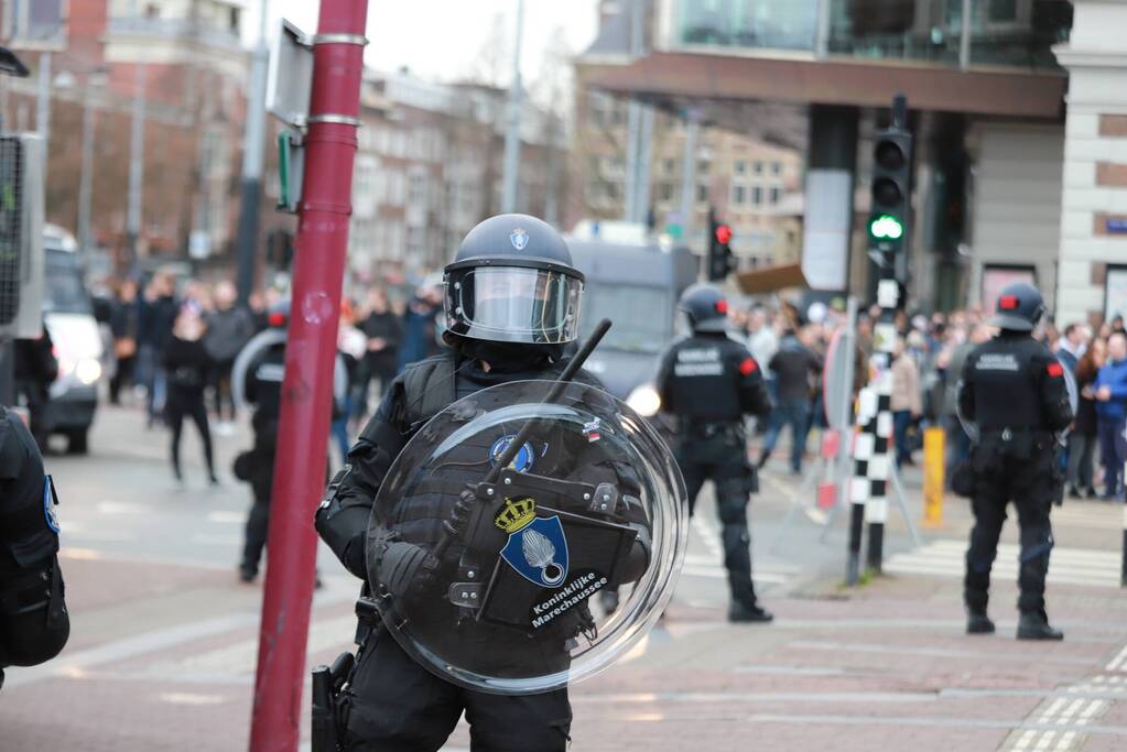 Duizenden demonstranten bij demonstratie