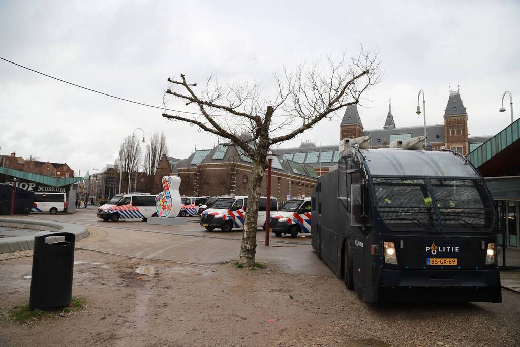 Duizenden demonstranten bij demonstratie