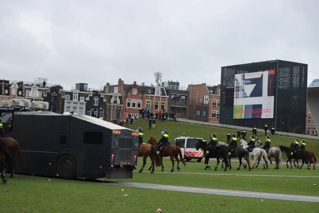 Duizenden demonstranten bij demonstratie