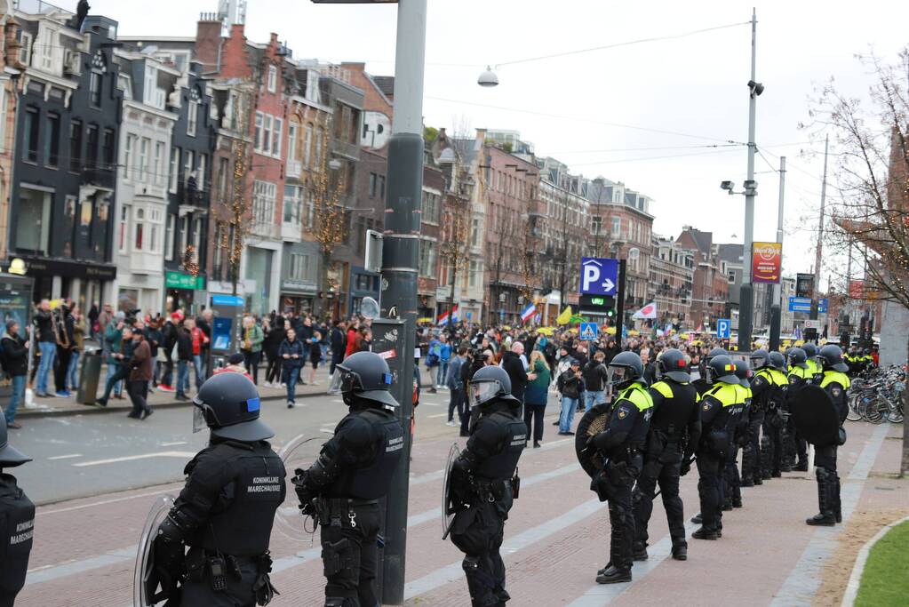 Duizenden demonstranten bij demonstratie