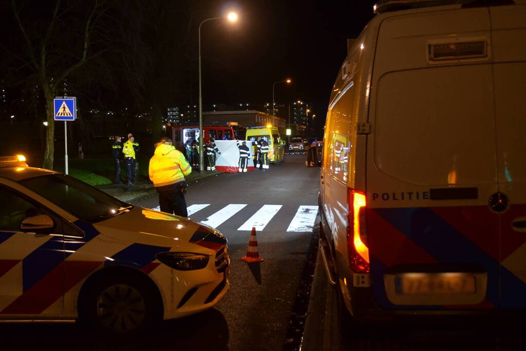 Voetganger overleden na ongeval