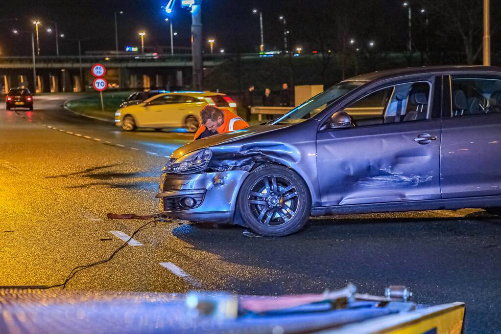Veel schade bij ongeval op kruising
