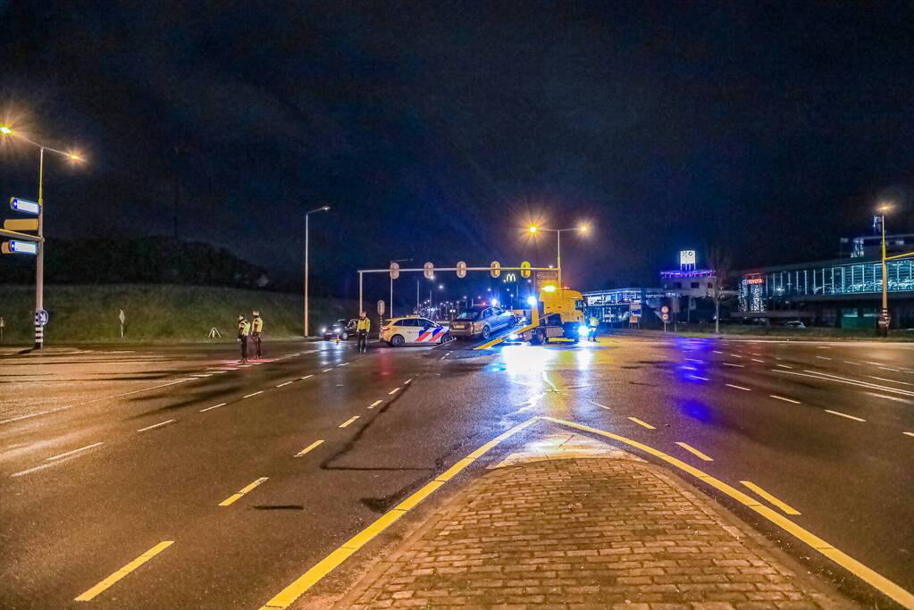 Veel schade bij ongeval op kruising