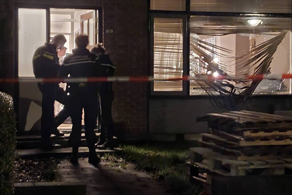 Woning zwaar beschadigd door vuurwerkbom in De Schooten