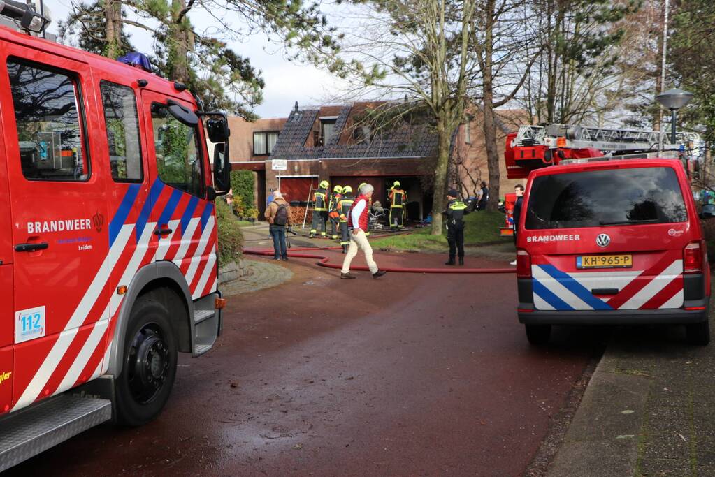 Flinke schade na brand in garage