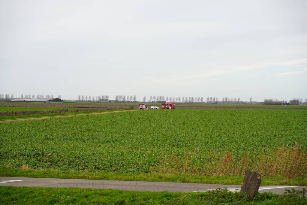 Grote uitslaande brand verwoest schuur