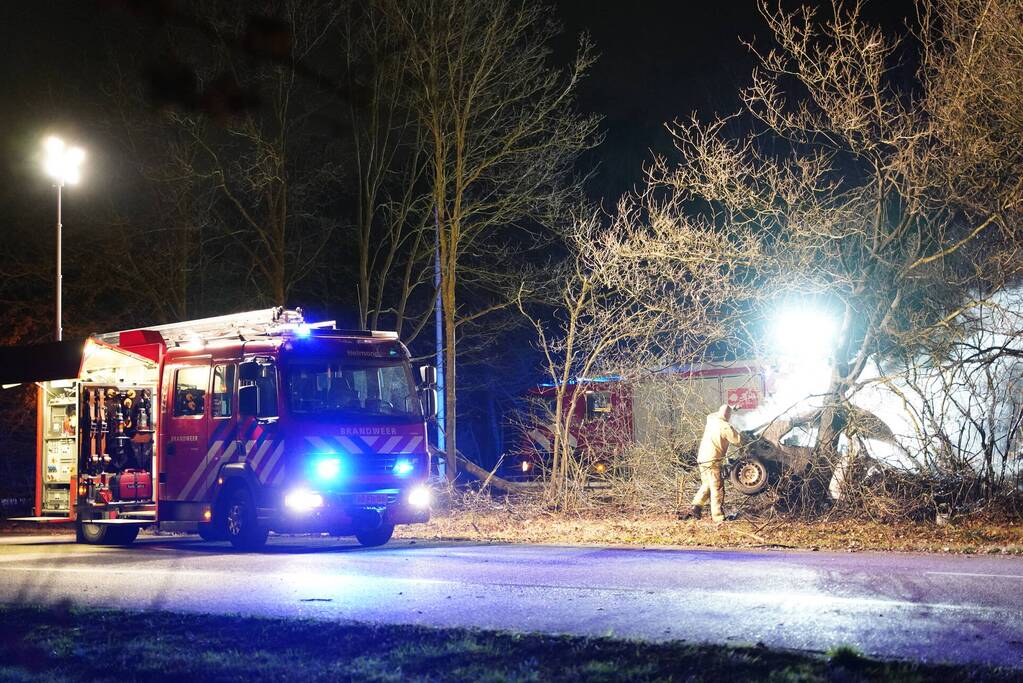 Ernstig gewonde na eenzijdig ongeval