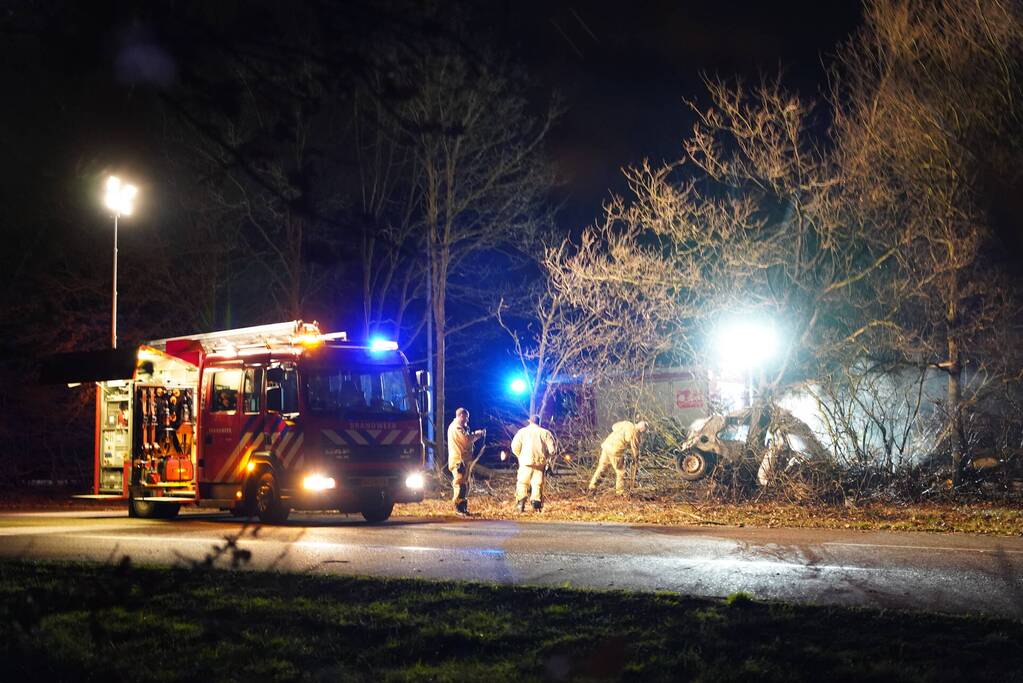 Ernstig gewonde na eenzijdig ongeval