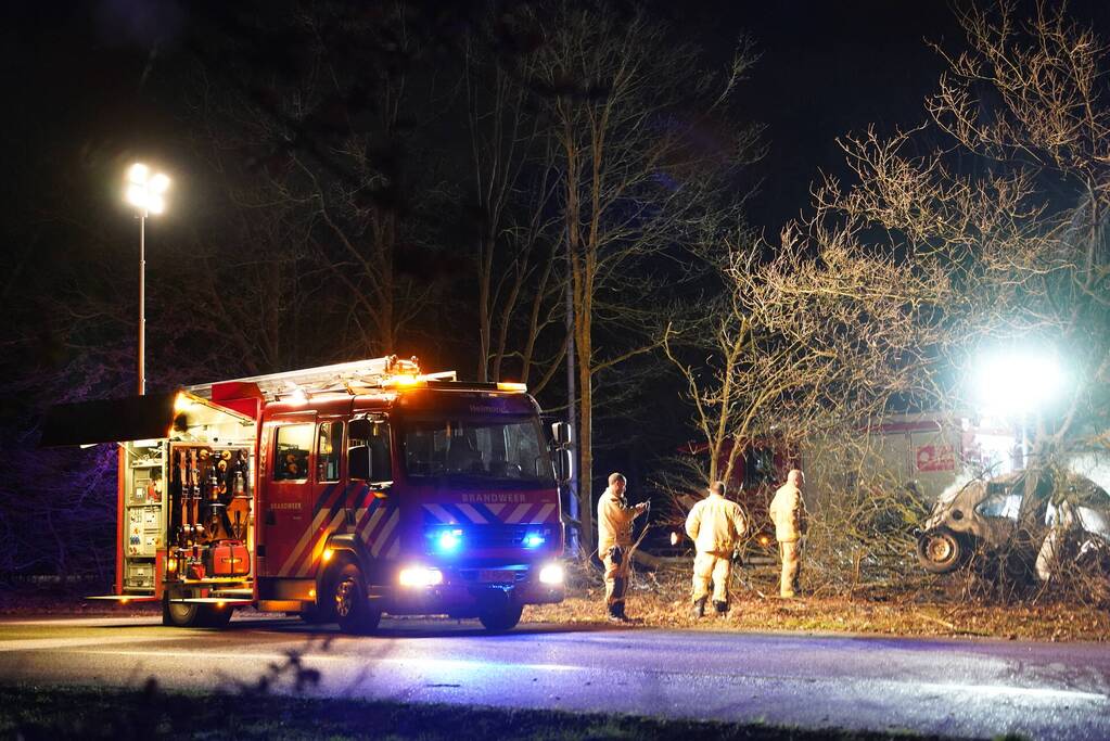 Ernstig gewonde na eenzijdig ongeval