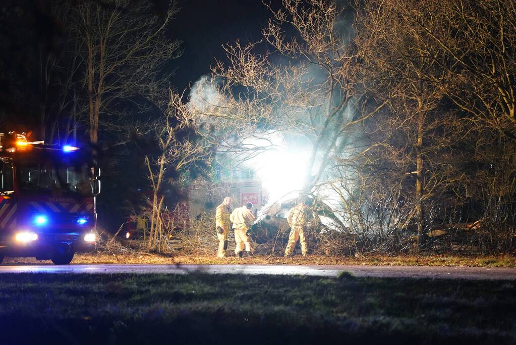 Ernstig gewonde na eenzijdig ongeval