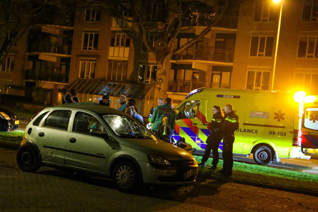 Lachgastank aangetroffen bij ernstig ongeval