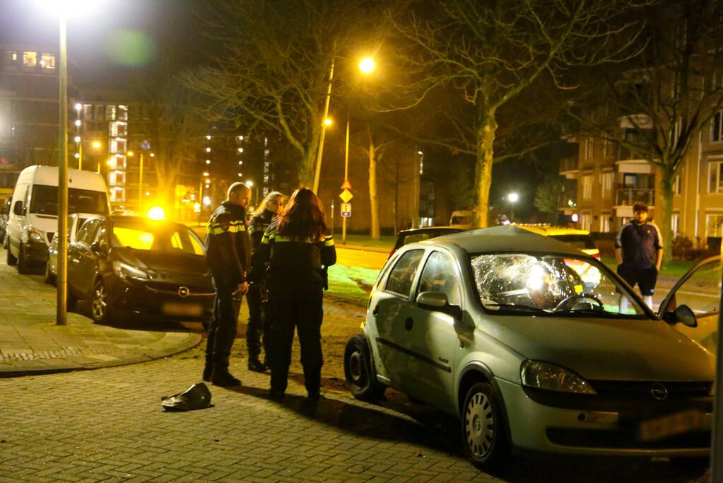 Lachgastank aangetroffen bij ernstig ongeval