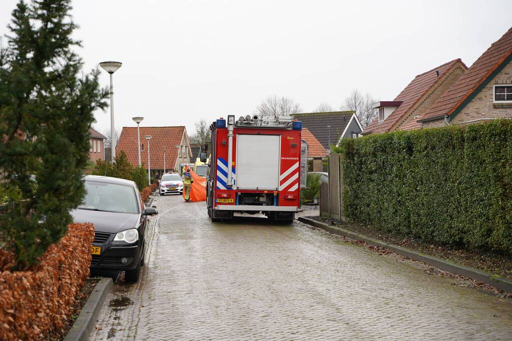 Traumahelikopter landt voor incident