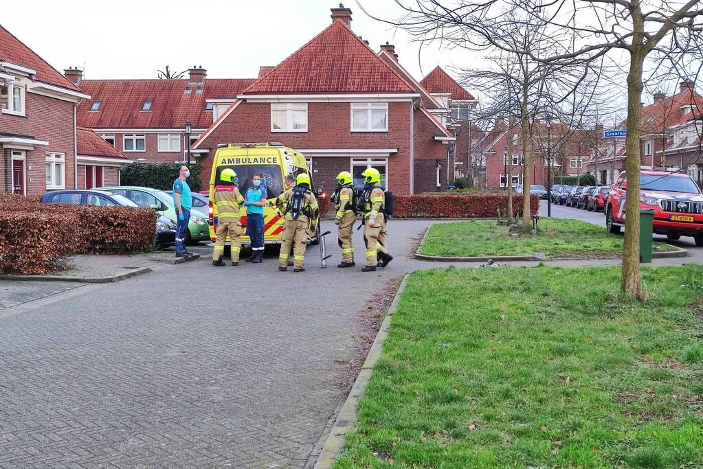 Incident in woning met gevaarlijke stoffen