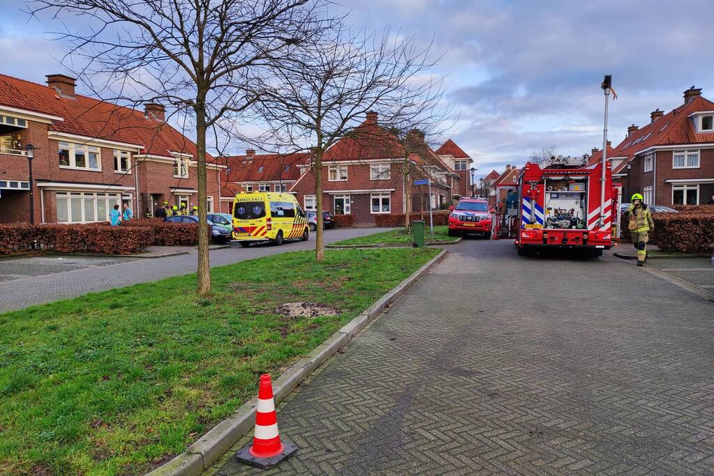 Incident in woning met gevaarlijke stoffen