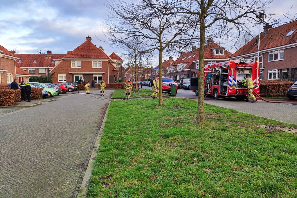 Incident in woning met gevaarlijke stoffen