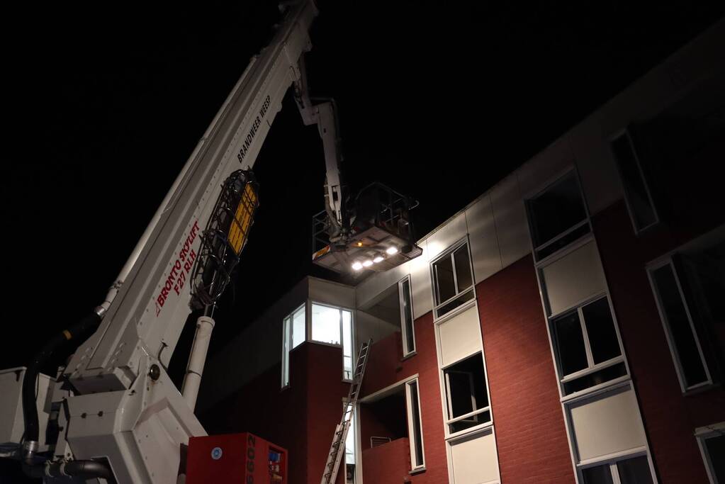 Groot alarm voor brand in wijkcentrum