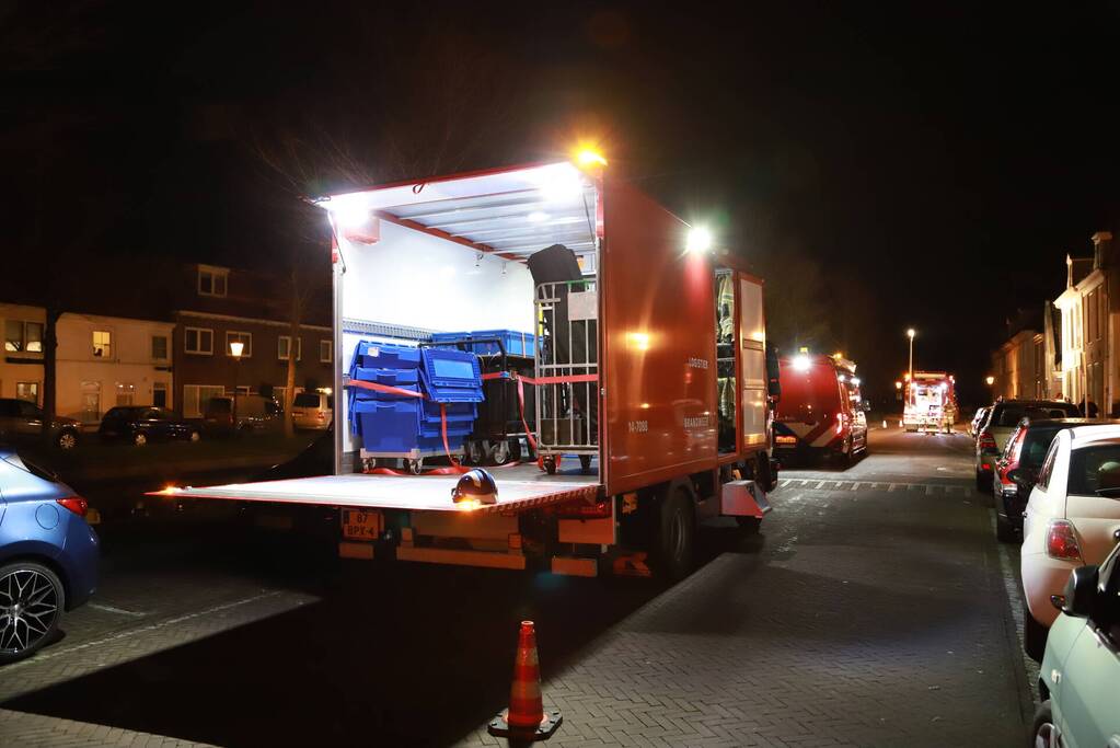 Groot alarm voor brand in wijkcentrum