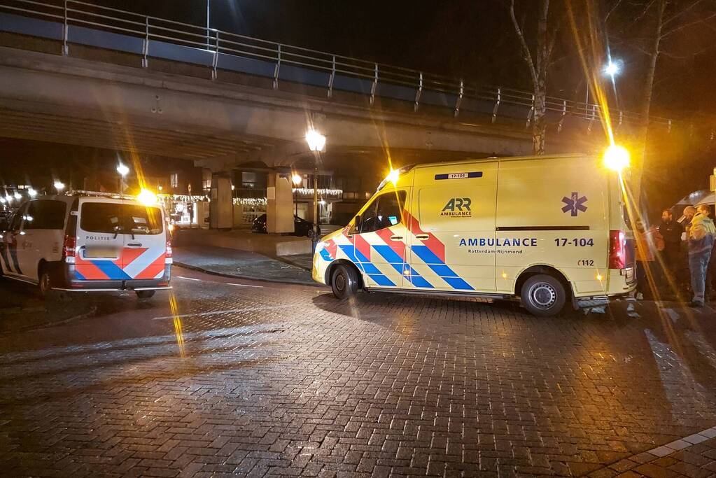 Scooterrijder gaat onderuit en raakt gewond