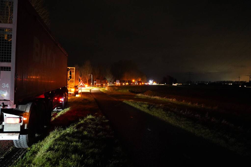 Flinke schade aan voertuigen door frontale botsing