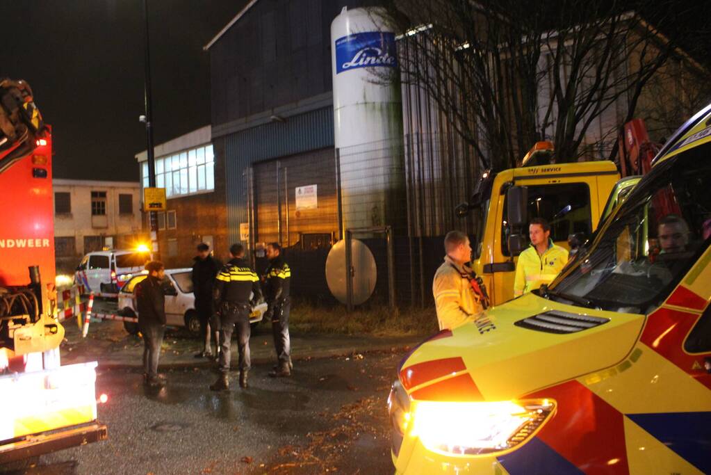 Straten onder water door springtij