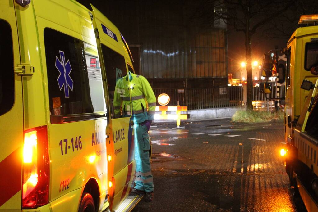 Straten onder water door springtij