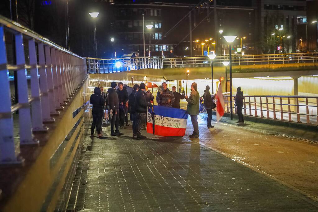 Veel mensen bij demonstratie