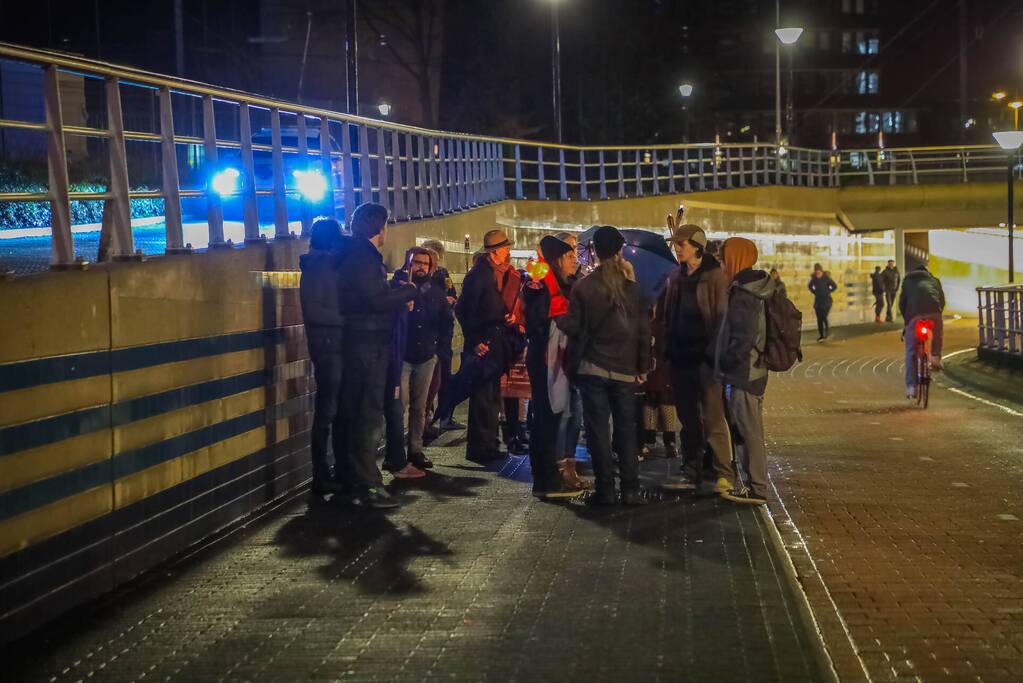 Veel mensen bij demonstratie