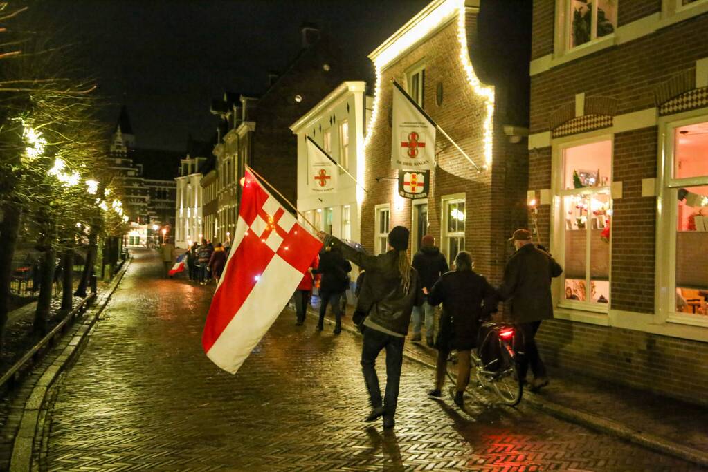 Veel mensen bij demonstratie