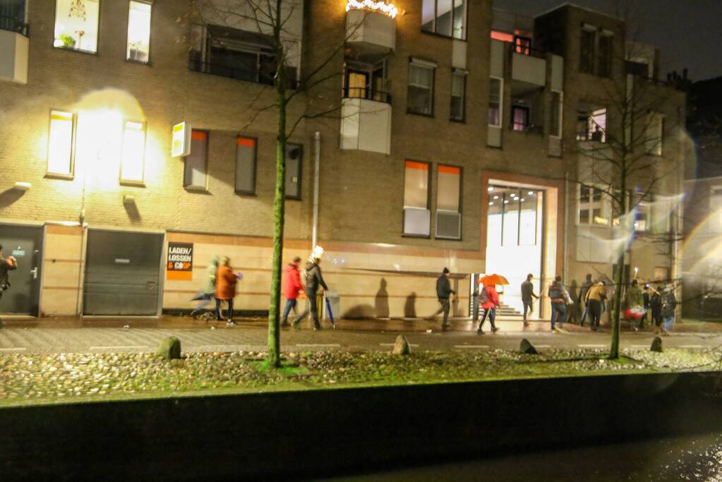 Veel mensen bij demonstratie