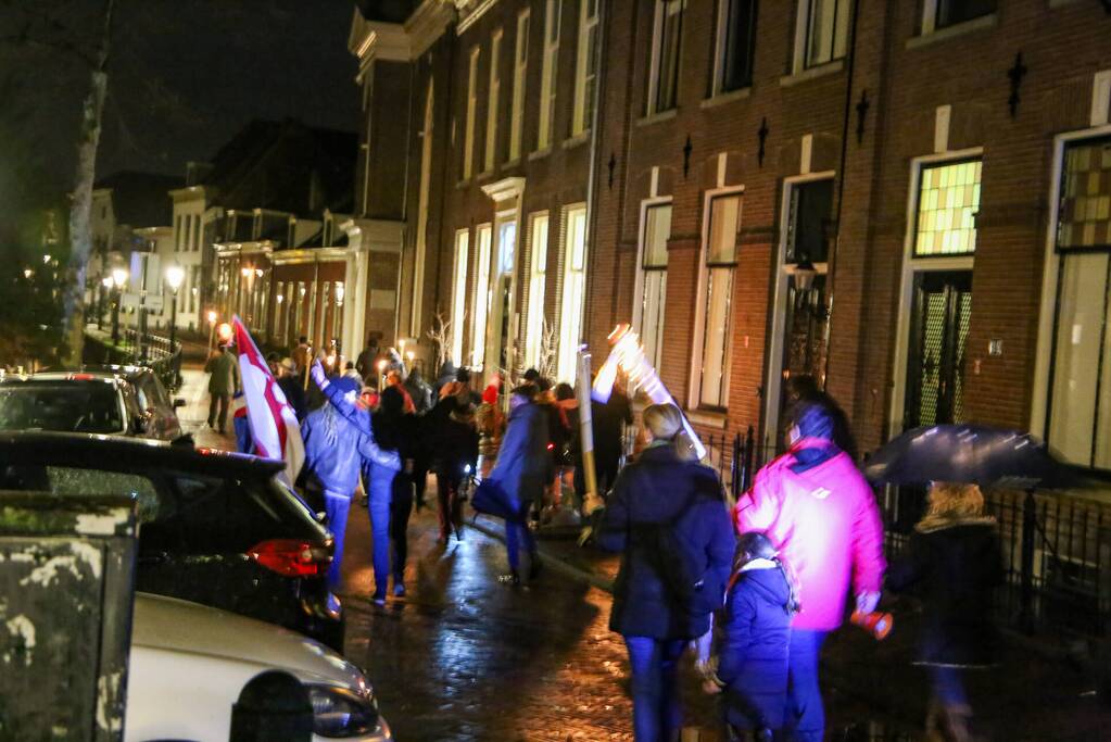Veel mensen bij demonstratie
