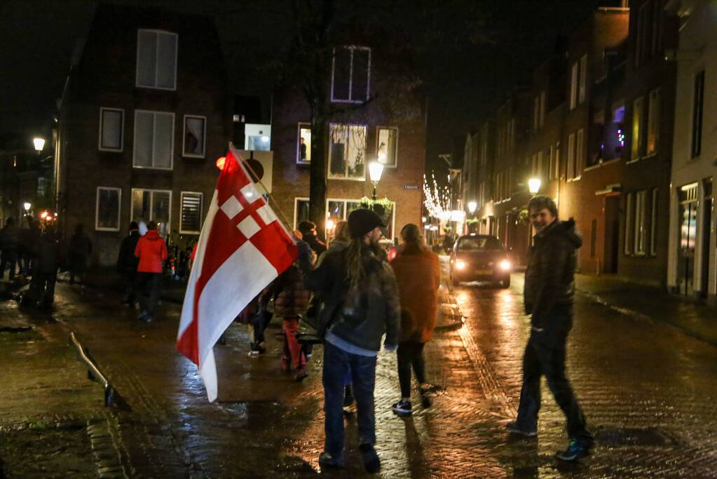 Veel mensen bij demonstratie
