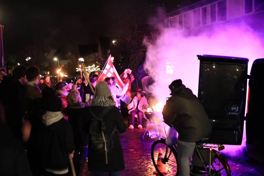 Veel mensen bij demonstratie