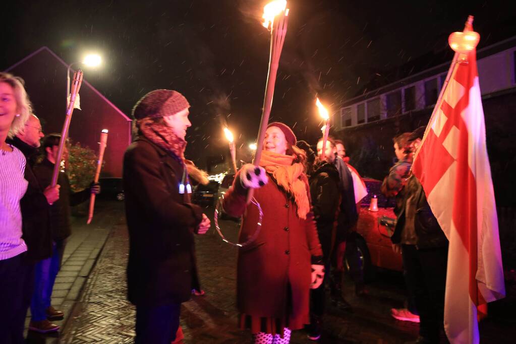 Veel mensen bij demonstratie